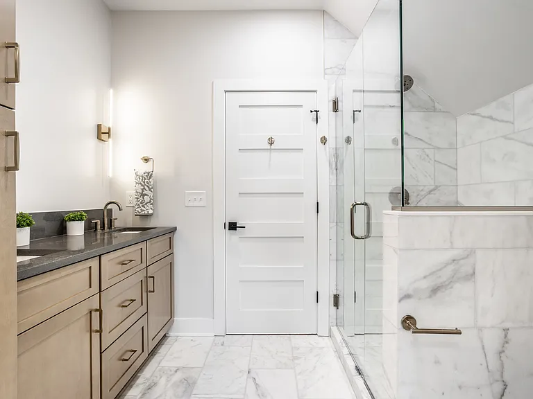 primary bathroom