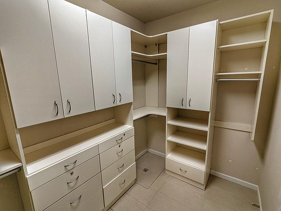 Upgraded master closet