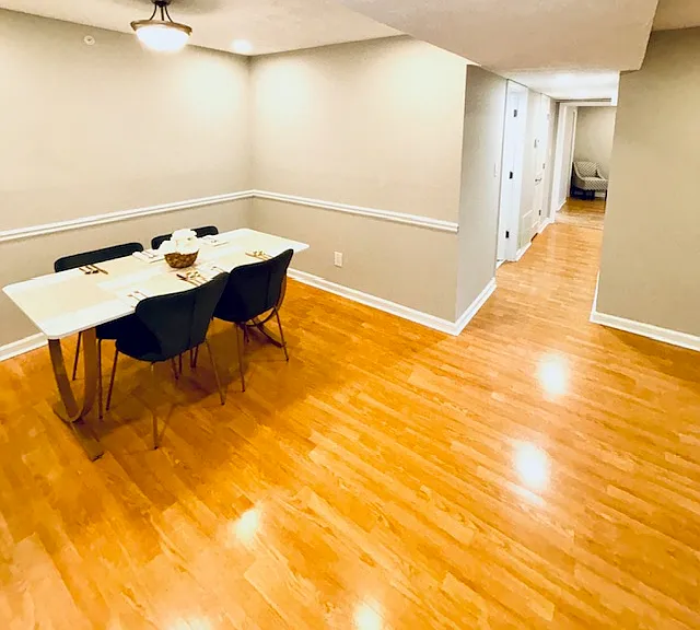 Large dining area