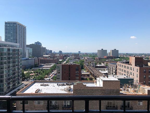 View from balcony to south