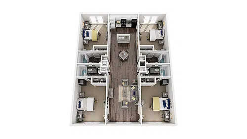 Floor plan Renegade Furnished