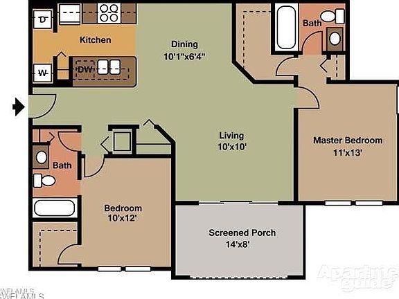 2nd image of 2130 Arbour Walk Cir APT 2712