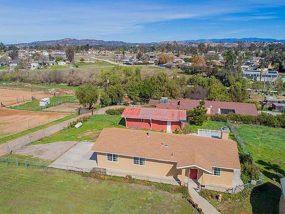 Drone view of home