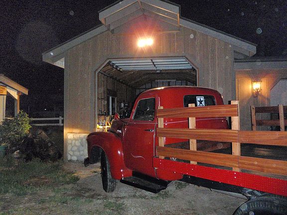 Three Car Garage with RV garage