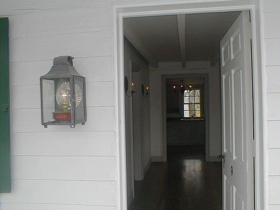 front porch and entrance foyer