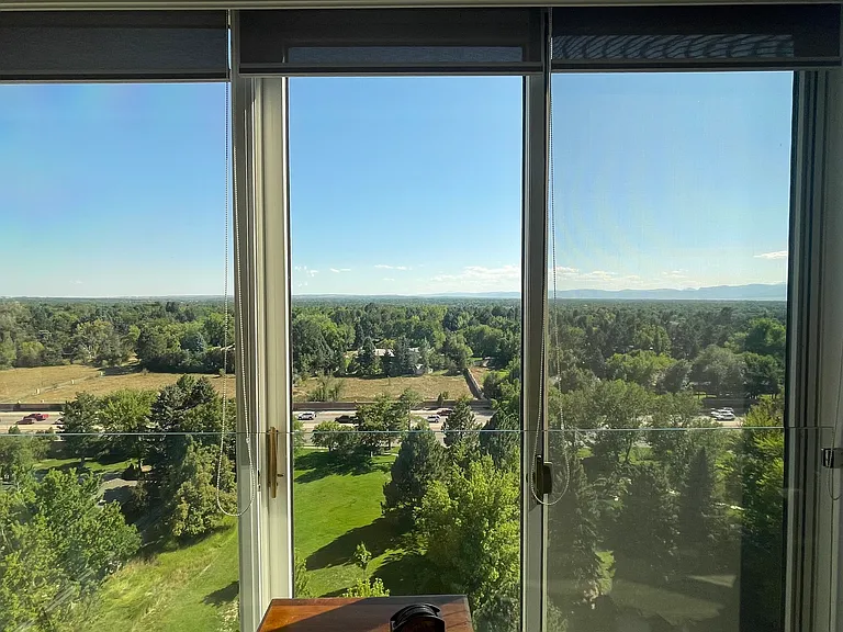 View from living room
