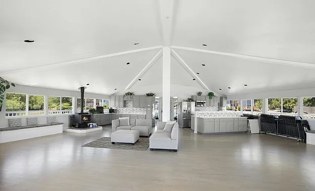 Waterfront Community Cabana Interior