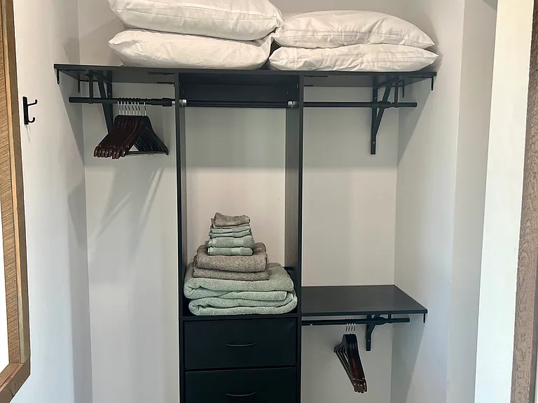 Plenty of storage.