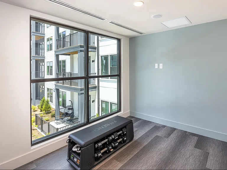 Fitness center with private studio