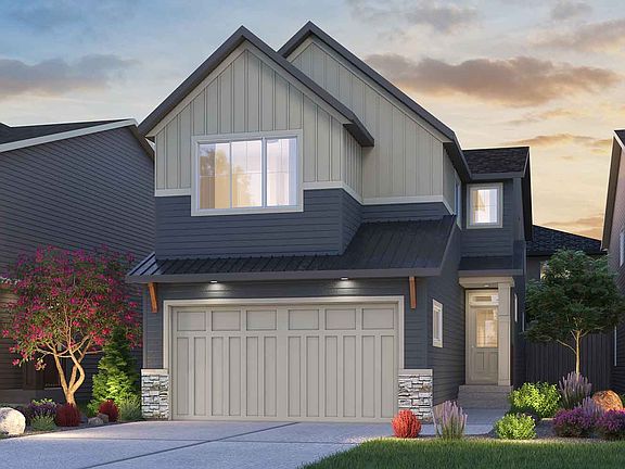 Columbia 2 - 24 Farmhouse rendering for Creekstone by Brookfield Residential in Calgary
