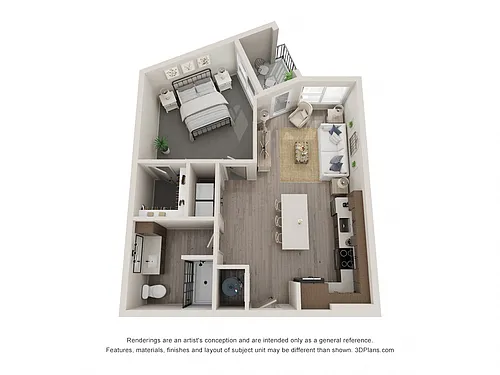 Floor plan A1D
