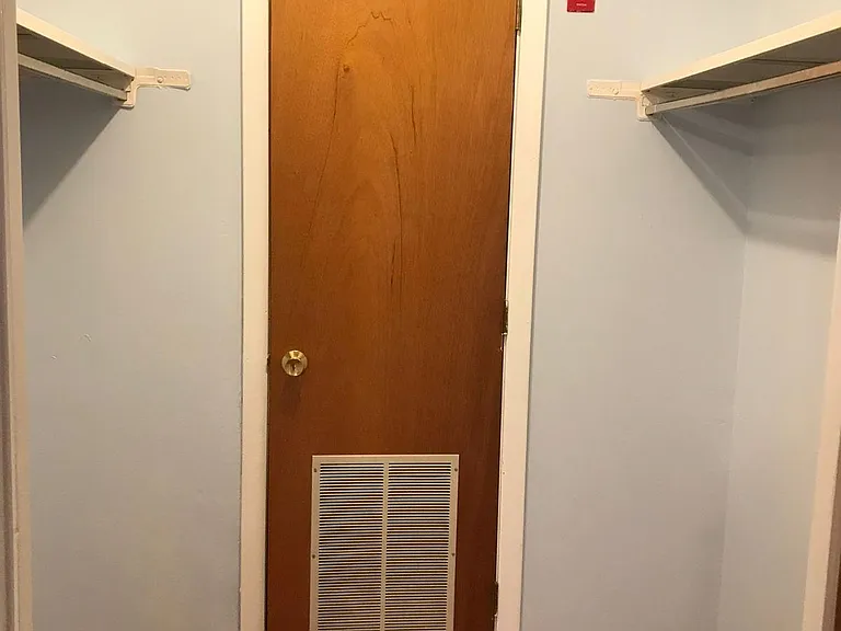 Walk-in closet.
