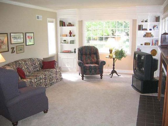 Great Formal Living Room with Fireplace