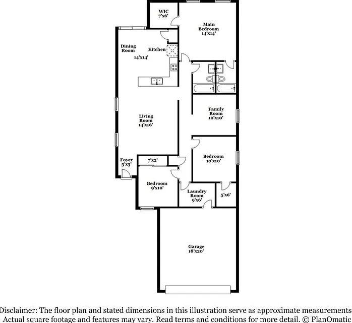 3 bed, 2.0 bath, 1395 sqft, $1,725 — Photo 2
