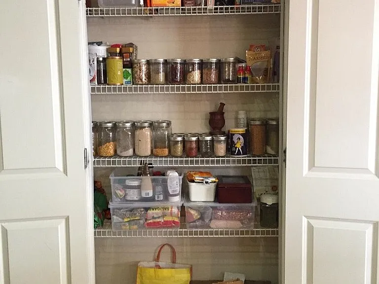 Pantry in kitchen