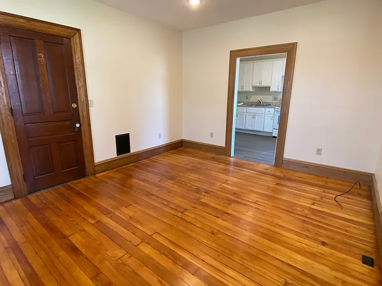 Living area in kitchen