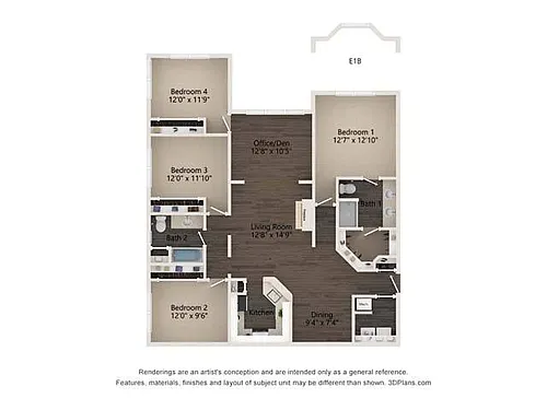 Floor plan Matisse