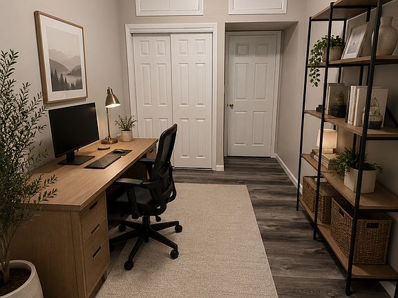 Can be used as 2nd bedroom or office