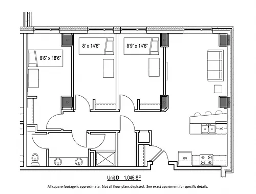 Floor plan Style D