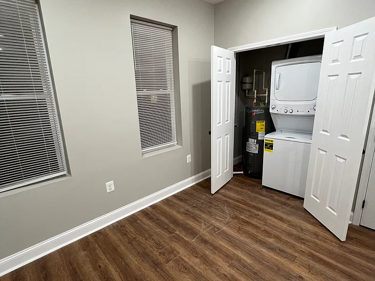 Living / Dining Area with Access to Laundry