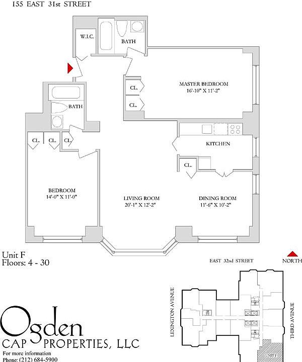 1st image of 155 E 31st St APT 3F