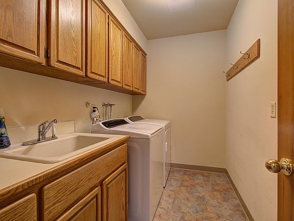 Laundry room on main floor