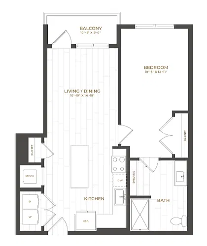 Floor plan A5-HC