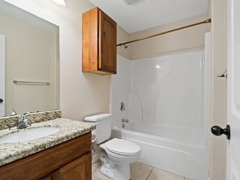 Secondary bathroom
