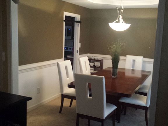 Dining room from front door