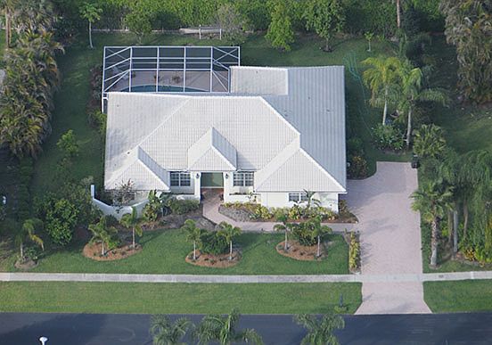 House seen from the Air
