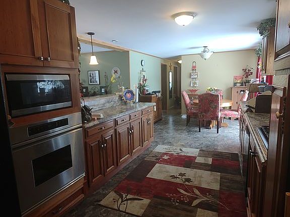 Garage entrance to kitchen