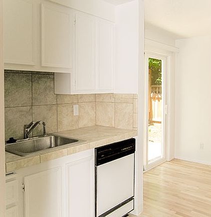 Dishwasher upgraded to stainless since photo.