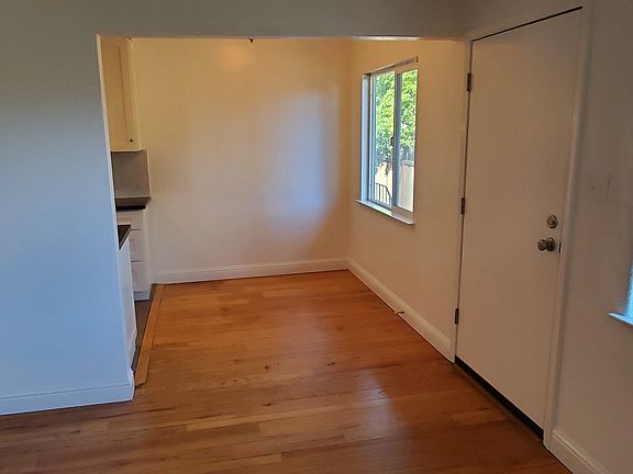 Dining Area and Entry Door