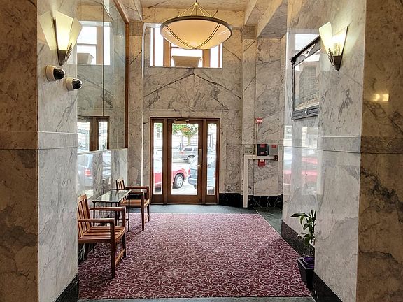Entrance to the Perkins building