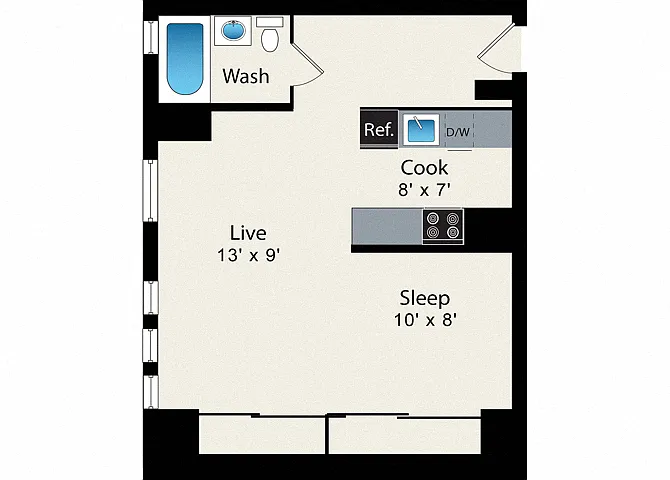Floor plan SC1