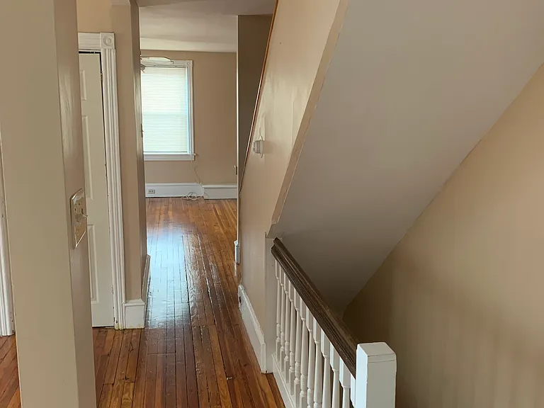 View from kitchen looking thru towards living area