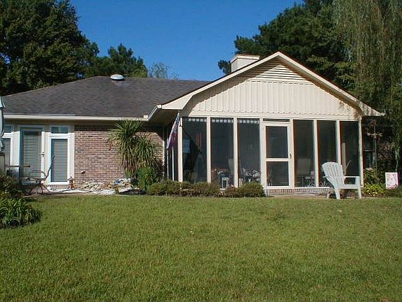 Back Yard overlooks Lake