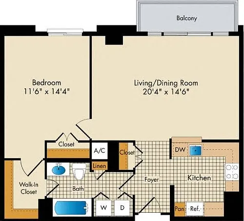 Floor plan Landon