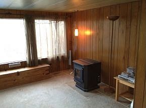 Sunroom with Heating Stove