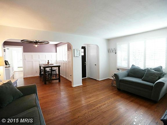 Living Room & View of Dining Room