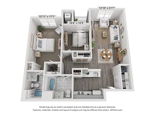 Floor plan Dillenia