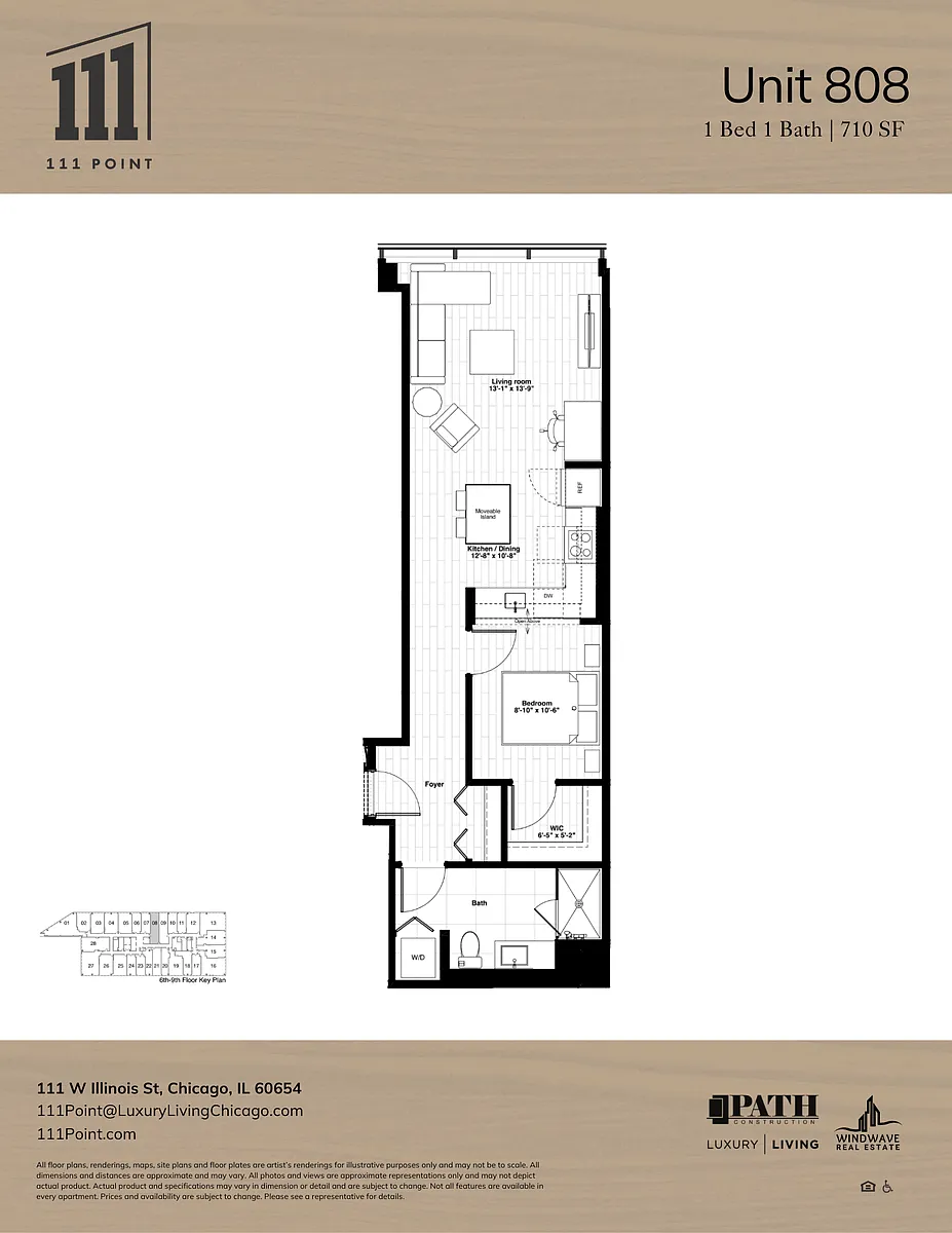 Floor plan 808