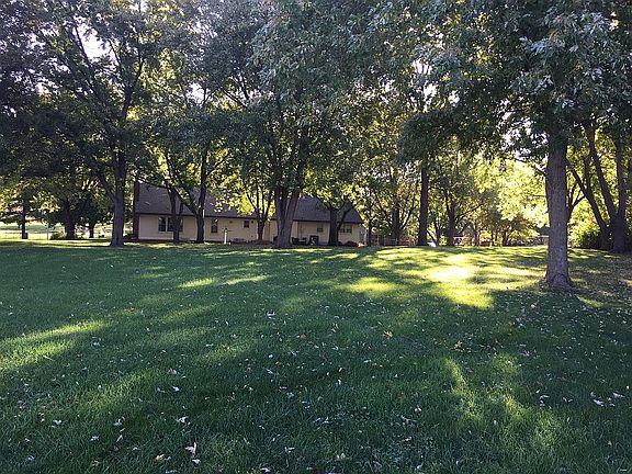 Back yard looking to home