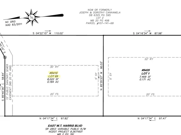 5415 E West T Harris Blvd, Charlotte, NC 28215