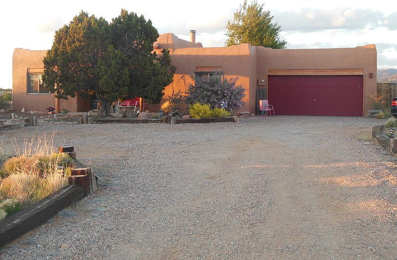 Front of house from end of driveway