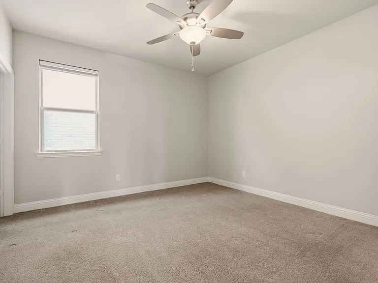 Bedroom #3 w/ Ceiling Fan.