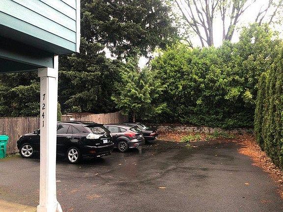 2 Car parking on back of property.