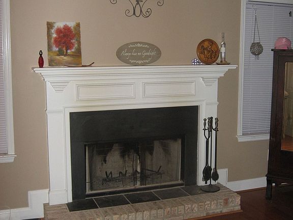Fireplace in Master Bedroom