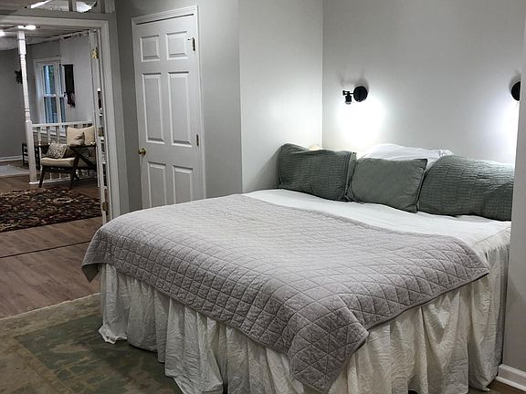 Oversized bedroom. Has two closets.