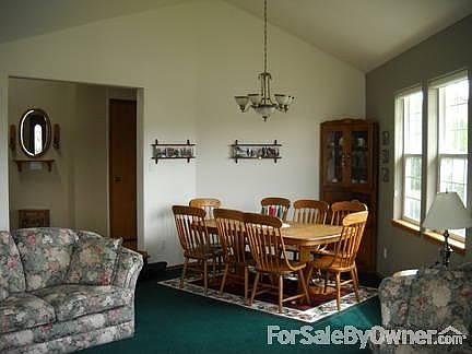 Formal living and dining room areas